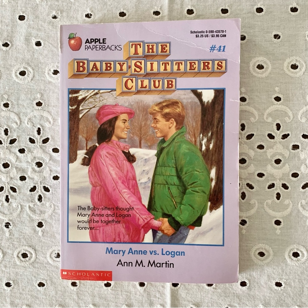 The Baby-Sitters Club - Mary Anne vs. Logan #41 - Vintage 90s - Scholastic